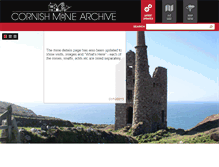 Tablet Screenshot of cornishminearchive.co.uk